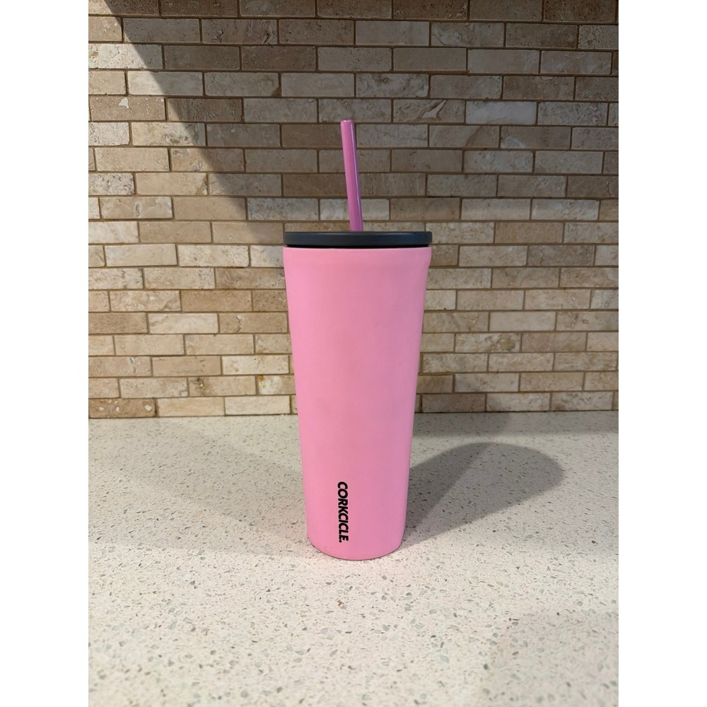 Corkcicle 24oz Cold Cup Sun Soaked Pink‎ Tumbler